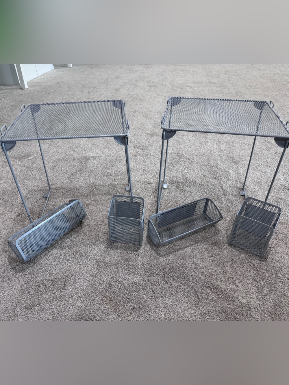 (2) 3 piece Locker Organization Kit